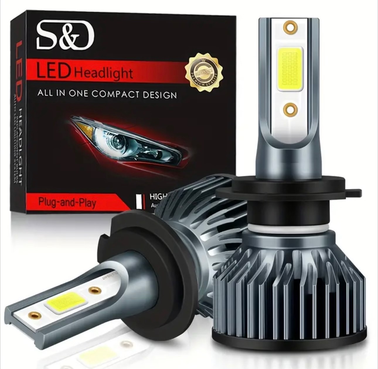 إضاءة led H4,H7,H9,H11